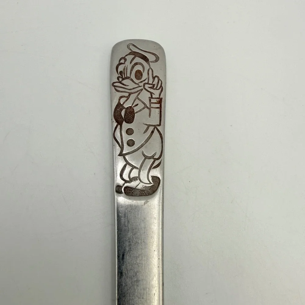 Vintage Disney Donald Duck Stainless Butter Knife Bonny Japan Walt Disney Prod